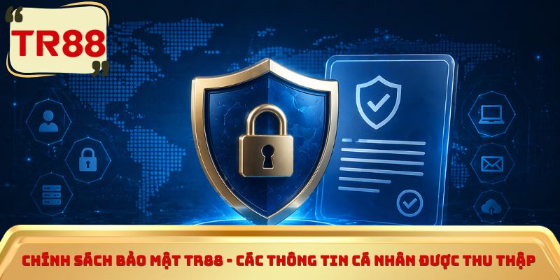 Chính sách bảo mật TR88 - Các thông tin cá nhân được hệ thống thu thập 